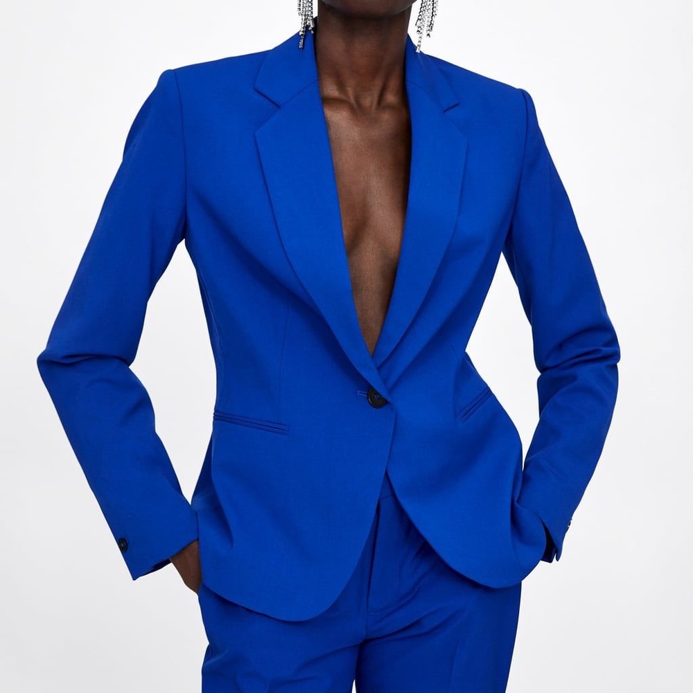 Zara Bluish Blazer